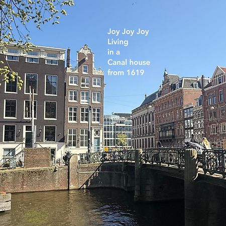 أمستردام Two Bedroom Apartment In Historic Canalhouse From 1618 - City Centre المظهر الخارجي الصورة